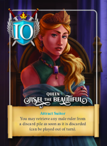 Queen Jisel card